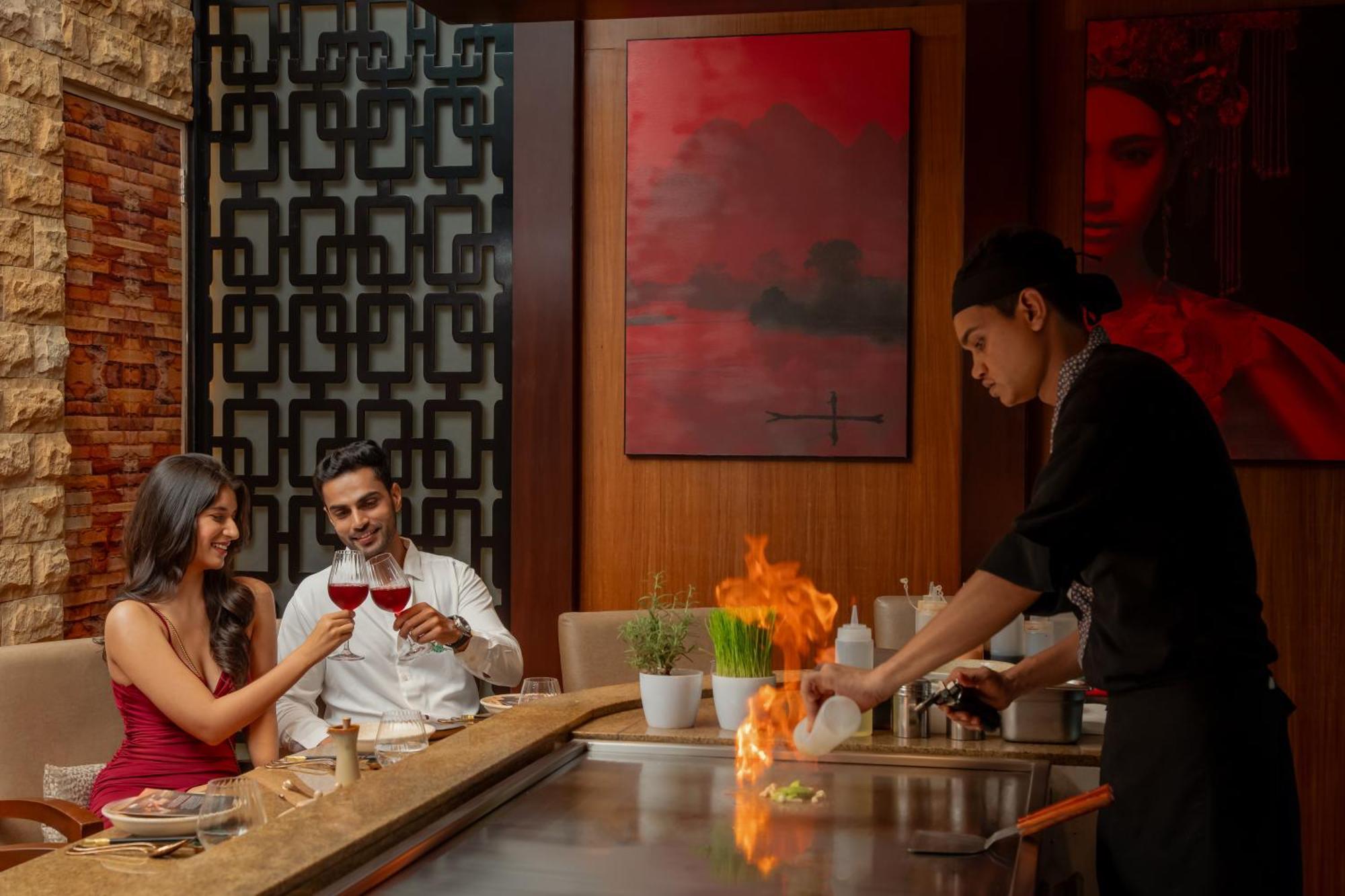Hyatt Pune Eksteriør billede A Teppanyaki restaurant in India