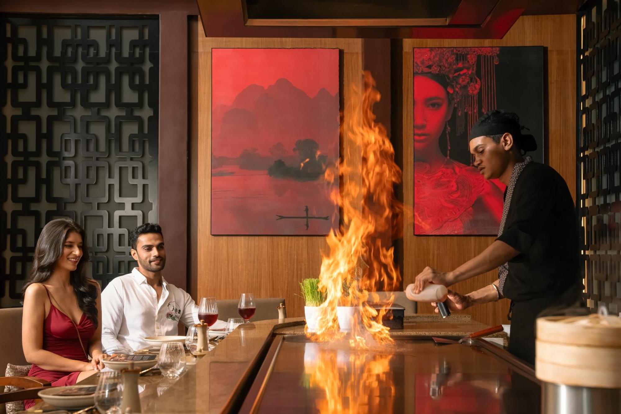 Hyatt Pune Eksteriør billede A Teppanyaki restaurant in India
